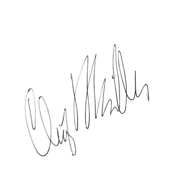 Signature of Chip Miller